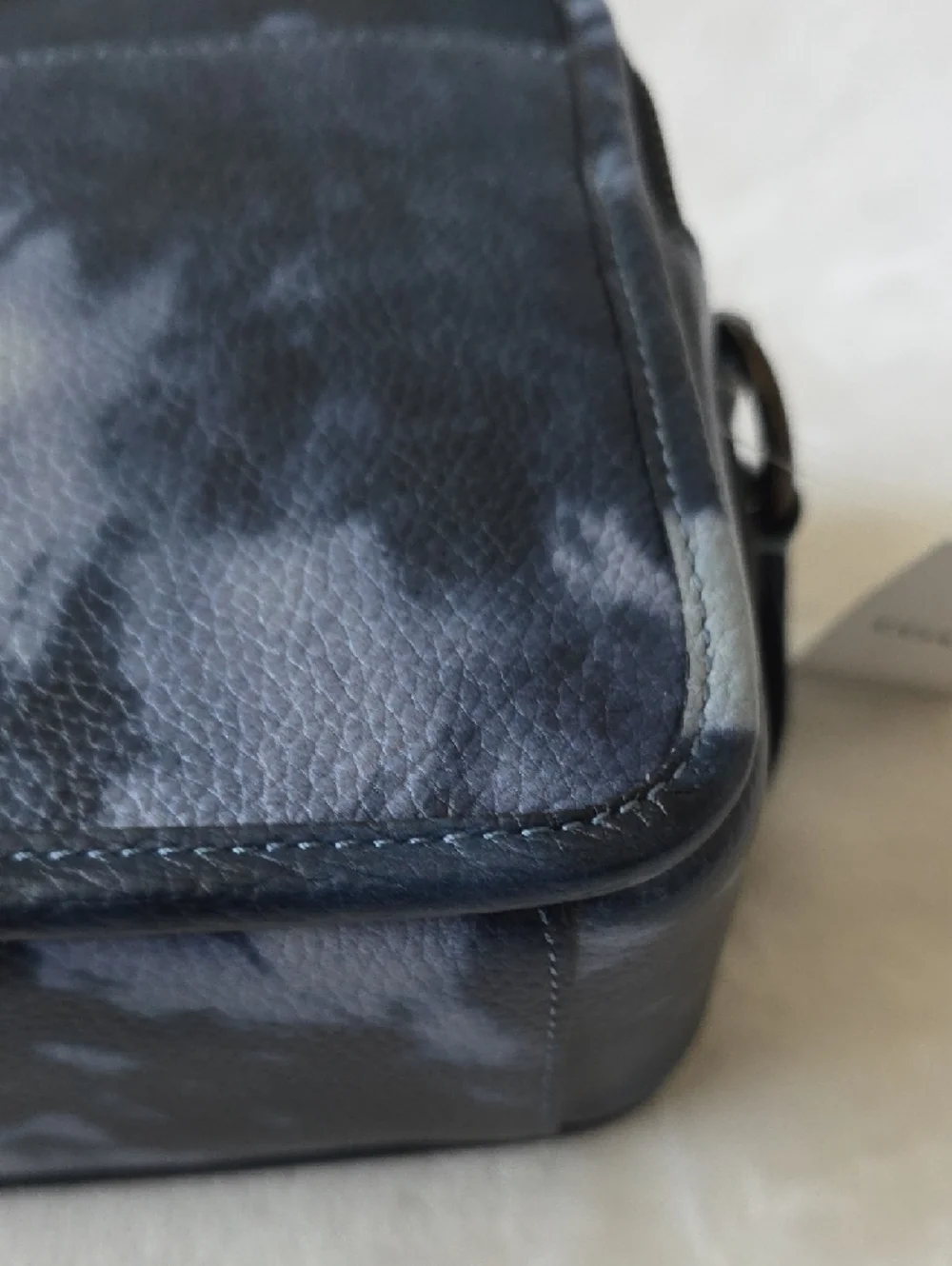 Coach Charter Crossbody Bag 24 in Midnight Navy Tie-Dye. - Picture 10 of 16